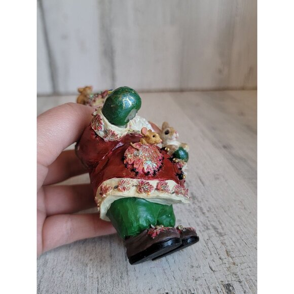 Radko AS IS Frosty leaf santa claus vintage figure xmas - Picture 4 of 7